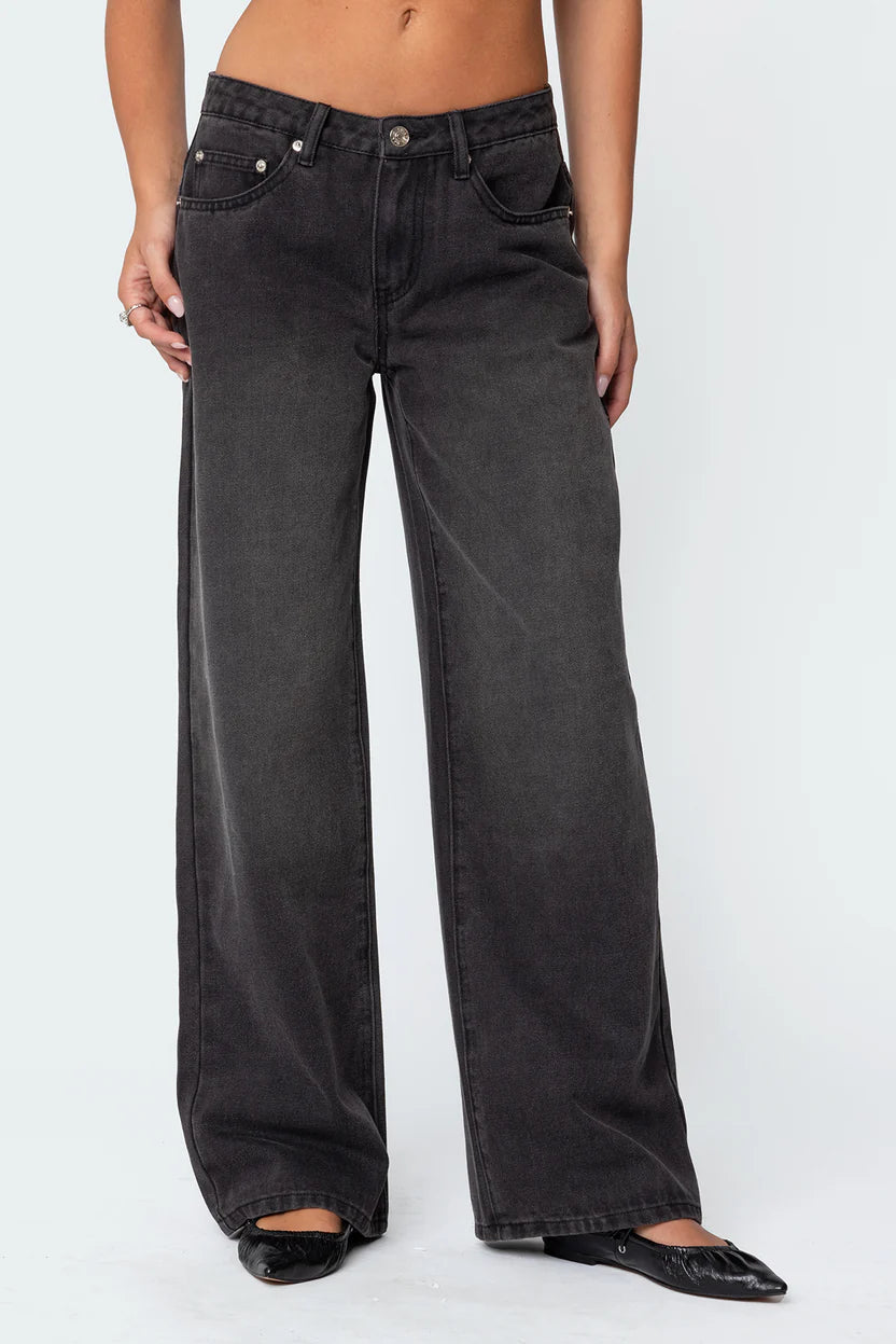 1980 Leopard Patch Jeans