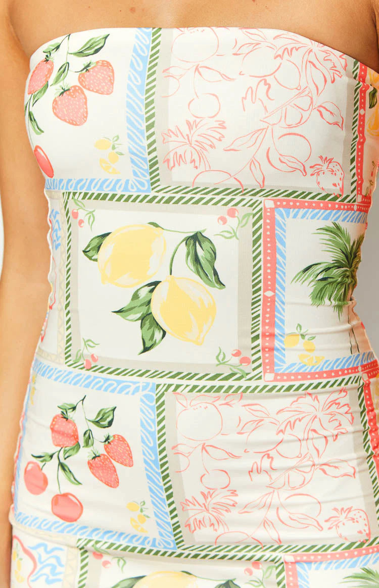 Roma Print Mini Dress