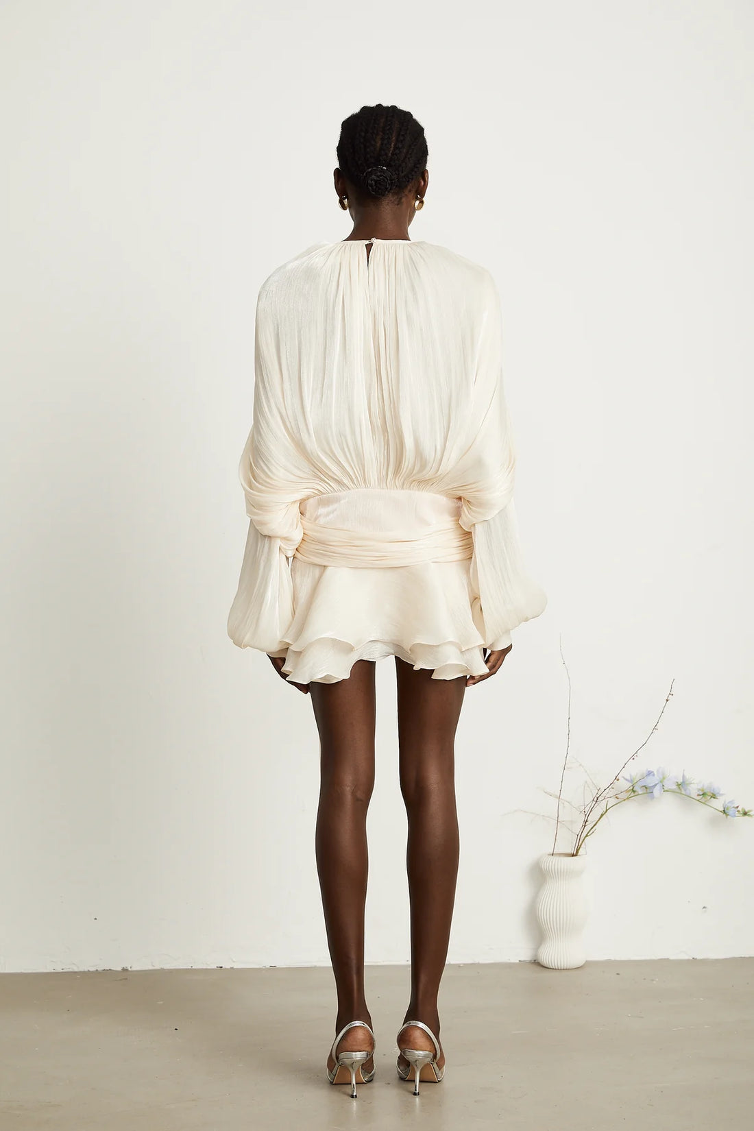 Eugenie Ruffle Mini Dress