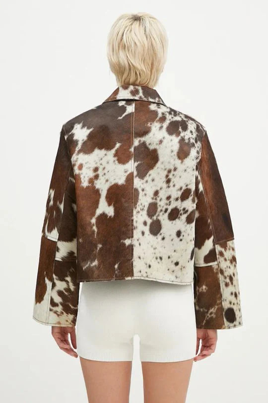 COW PRINT COUTURE JACKET