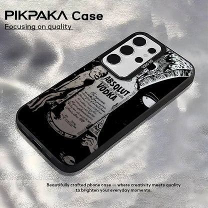 A-Absolut p-Pernod r-Ricard Phone Case For Samsung Galaxy S25 Edge S24 S23 S22 S21 S20 Ultra Silicone Colorful Silver Phone Case