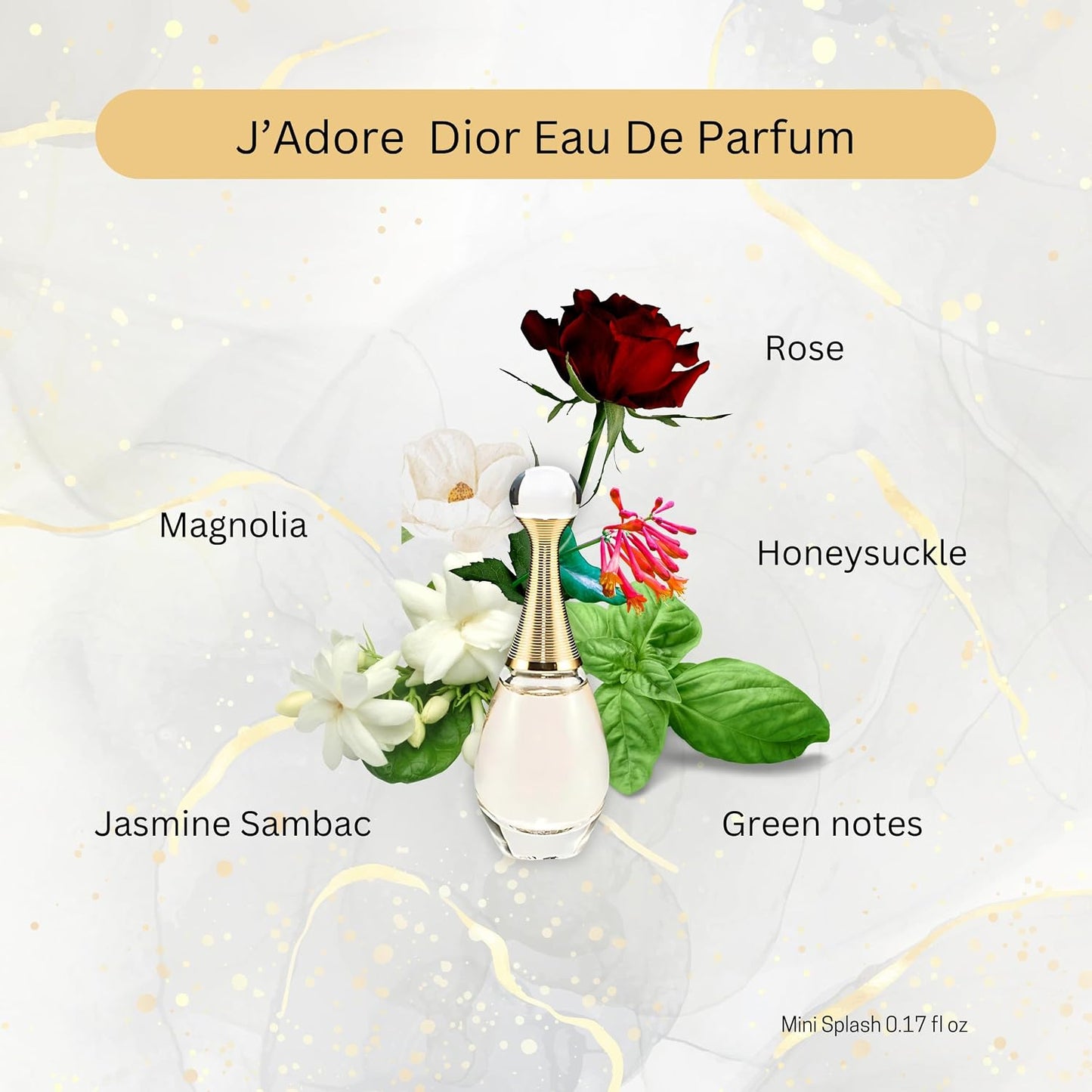 J'Adore Perfume for Women Mini Fragrance Gift Set EDP & Body Lotion Duo Travel Set