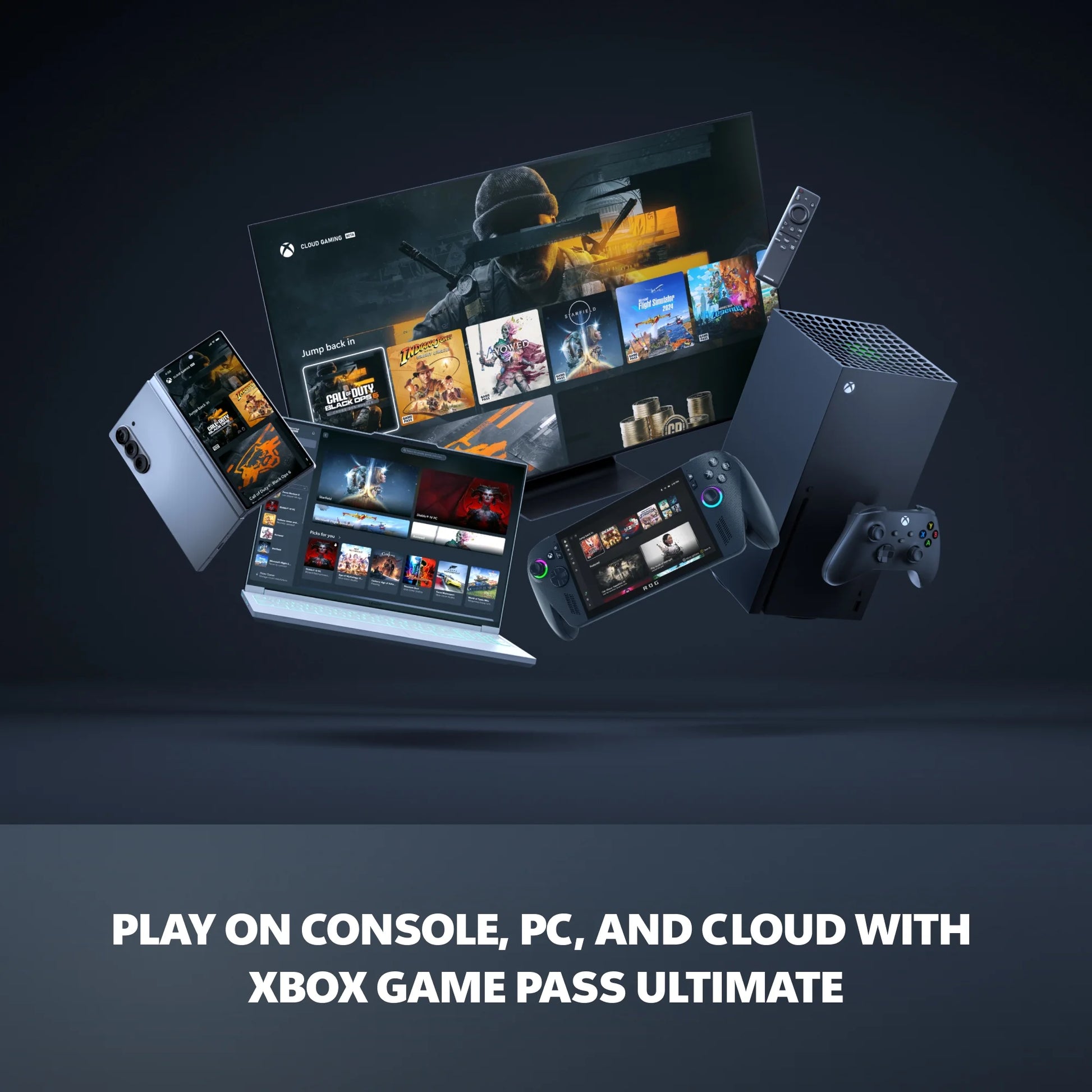 Series X - Gaming Console - 1TB SSD - Includes  Wireless Controller - 4K Gaming - 120FPS - Carbon Black