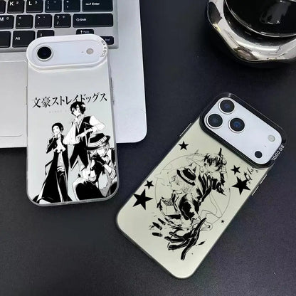 Anime B- Bungo S-Stray Dogs Phone Case For iPhone 17 16 15 14 13 12 11 Pro Max Air Matte Laser Aurora Shockproof Funda