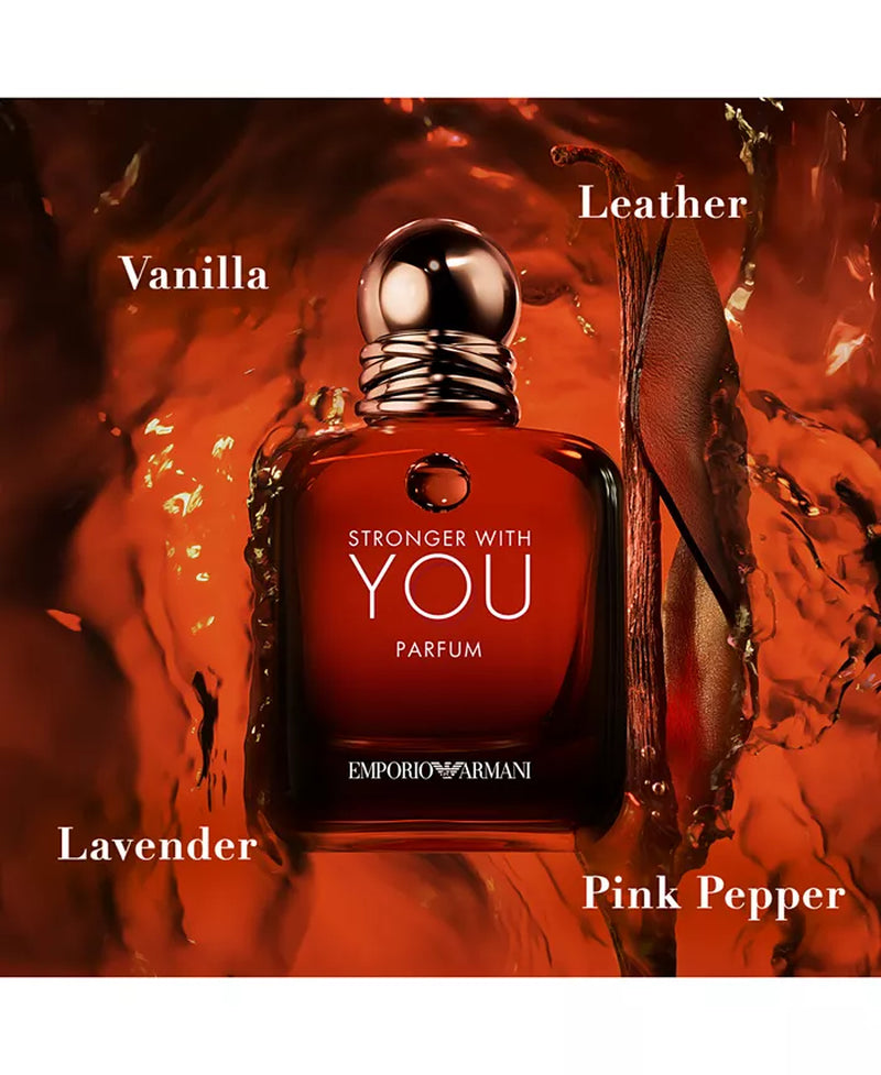 Emporio Men'S Stronger with You Parfum, 3.4 Oz.