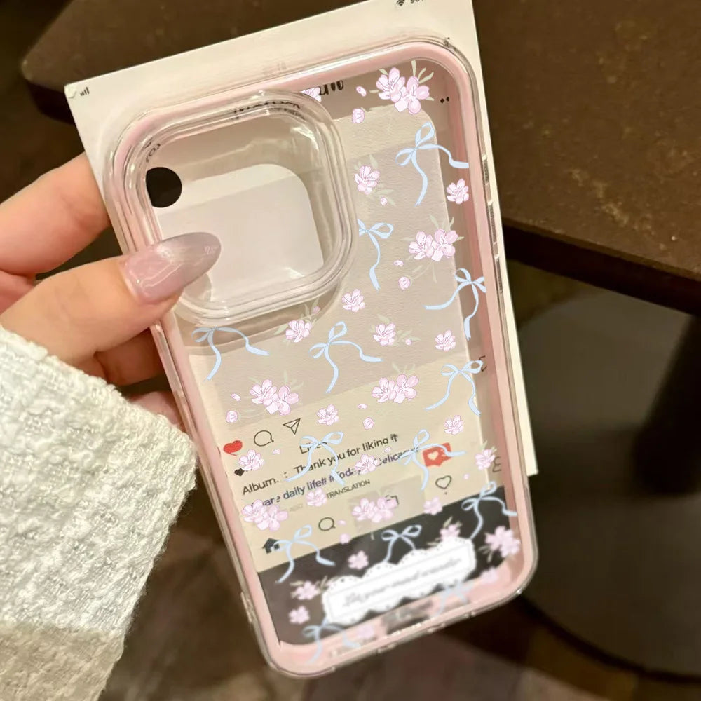 2 in 1 Candy Color Love Heart Phone Case For iPhone 17 Pro Case iPhone 13 11 12 14 15 16 Pro Max Air Soft Shockproof Cover Funda