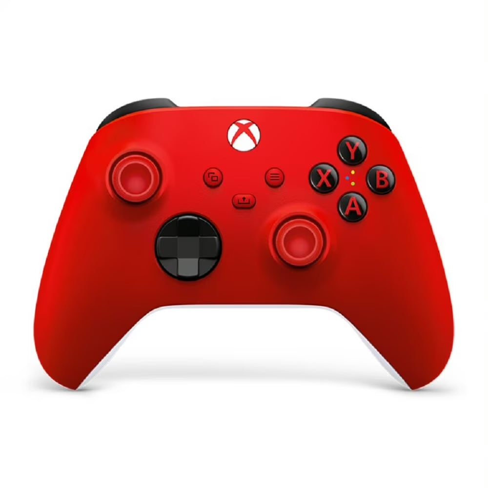Microsoft  Wireless Controller - Pulse Red – for  Series X|S,  One, Pcs, and Cloud-Enabled Devices