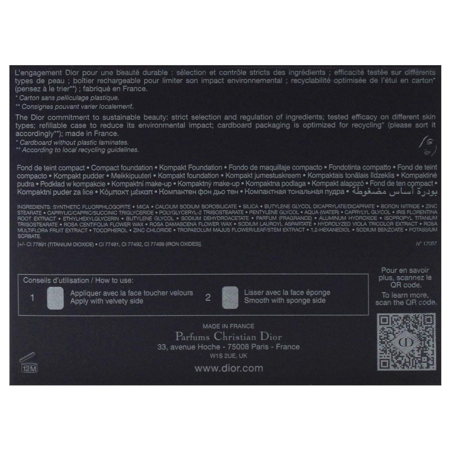Forever Natural Velvet - 3N Neutral by Christian  for Women - 0.35 Oz Foundation