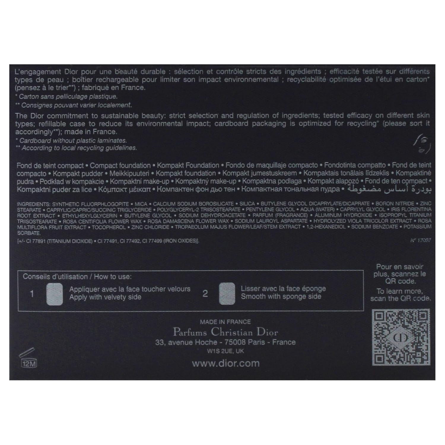 Forever Natural Velvet - 3N Neutral by Christian  for Women - 0.35 Oz Foundation