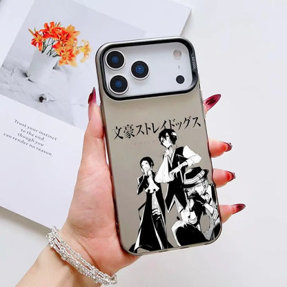 Anime B- Bungo S-Stray Dogs Phone Case For iPhone 17 16 15 14 13 12 11 Pro Max Air Matte Laser Aurora Shockproof Funda