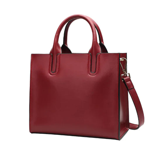 Solid Color Shoulder Bag for Women