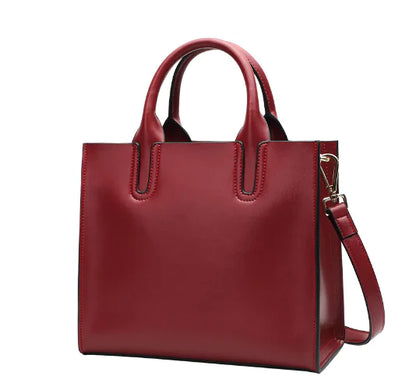 Solid Color Shoulder Bag for Women