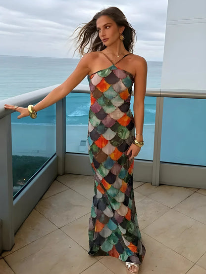 Halter Mermaid Dress