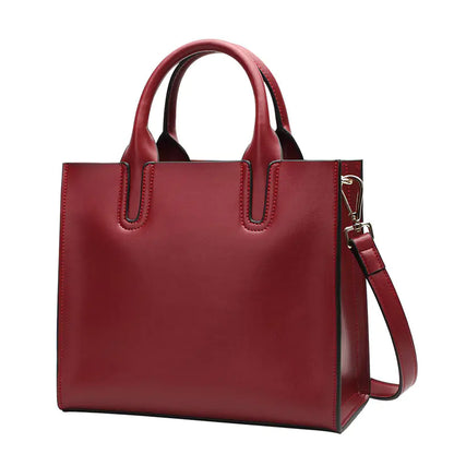 Solid Color Shoulder Bag for Women
