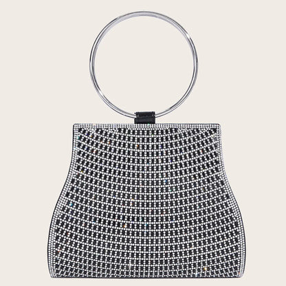 Luxury Pearl Rhinestone Clutch Bag for Women