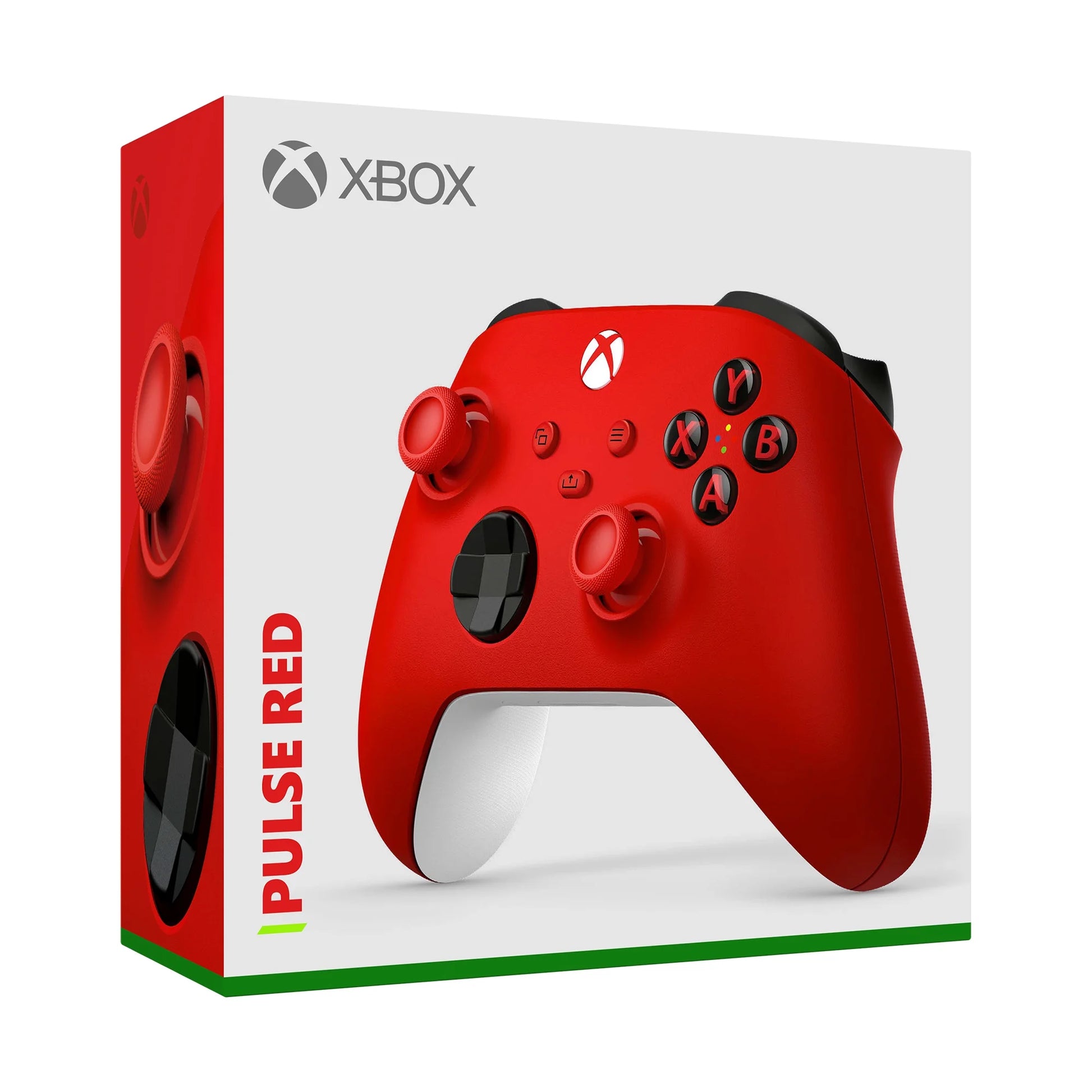 Microsoft  Wireless Controller - Pulse Red – for  Series X|S,  One, Pcs, and Cloud-Enabled Devices