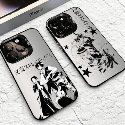 Anime B- Bungo S-Stray Dogs Phone Case For iPhone 17 16 15 14 13 12 11 Pro Max Air Matte Laser Aurora Shockproof Funda