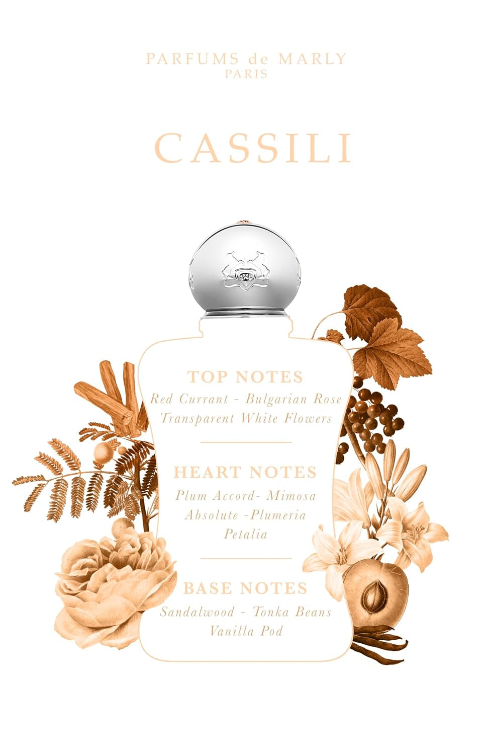 Parfums De Marly Cassili Eau De Parfum – Parfum for Women – 2.5 Fl Oz