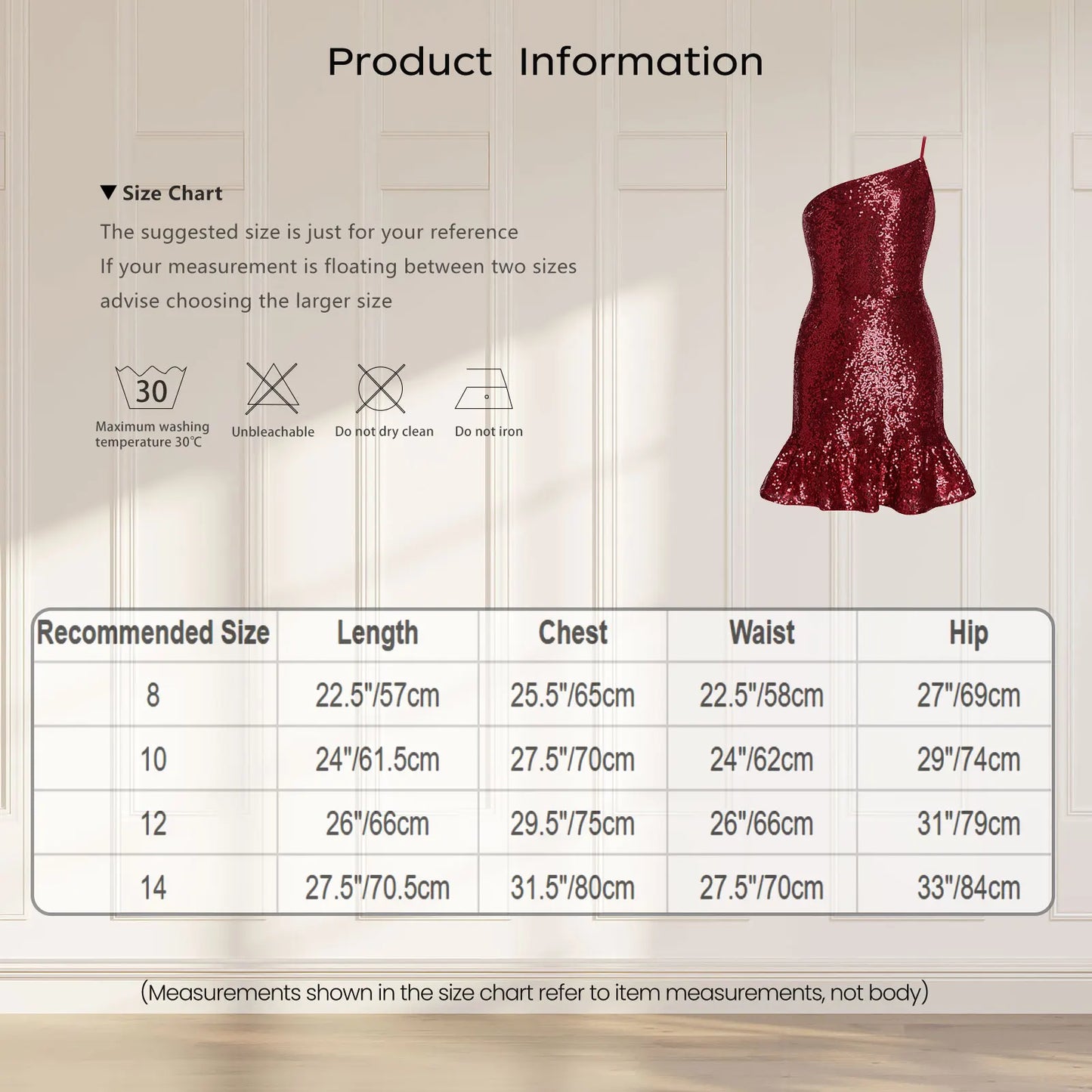 Girls Birthday Robes Dance Sequins Mini Dress One Shoulder Sleeveless Ruffled Hem Wedding Party Gown Glittery Bodycon Dress