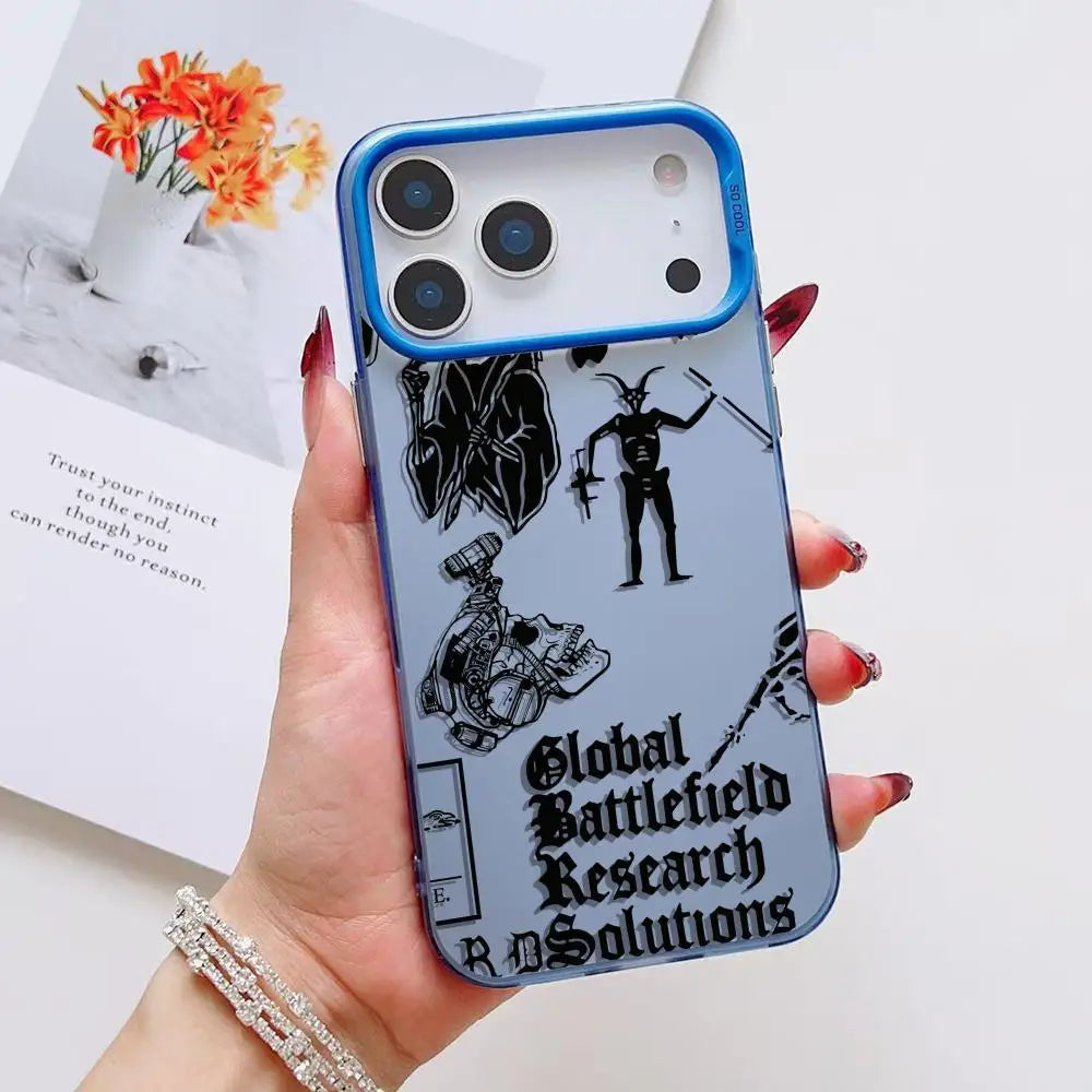 Forward O-Observations Group Phone Case For iPhone 17 16 15 14 13 12 11 Pro Max Air Matte Laser Aurora Shockproof Funda