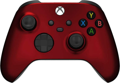 Wireless Controller for Microsoft Xbox Series X/S & Xbox One - Custom Soft Touch Feel - Custom Xbox Series X/S Controller (X/S Red)