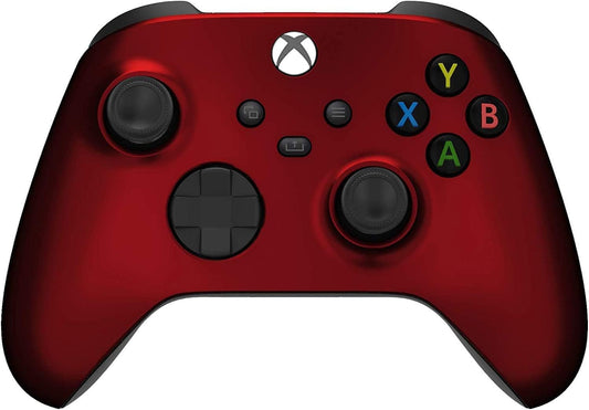 Wireless Controller for Microsoft Xbox Series X/S & Xbox One - Custom Soft Touch Feel - Custom Xbox Series X/S Controller (X/S Red)