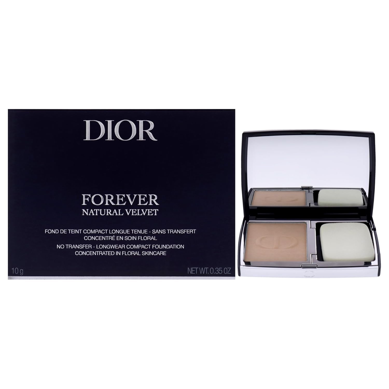 Forever Natural Velvet - 3N Neutral by Christian  for Women - 0.35 Oz Foundation