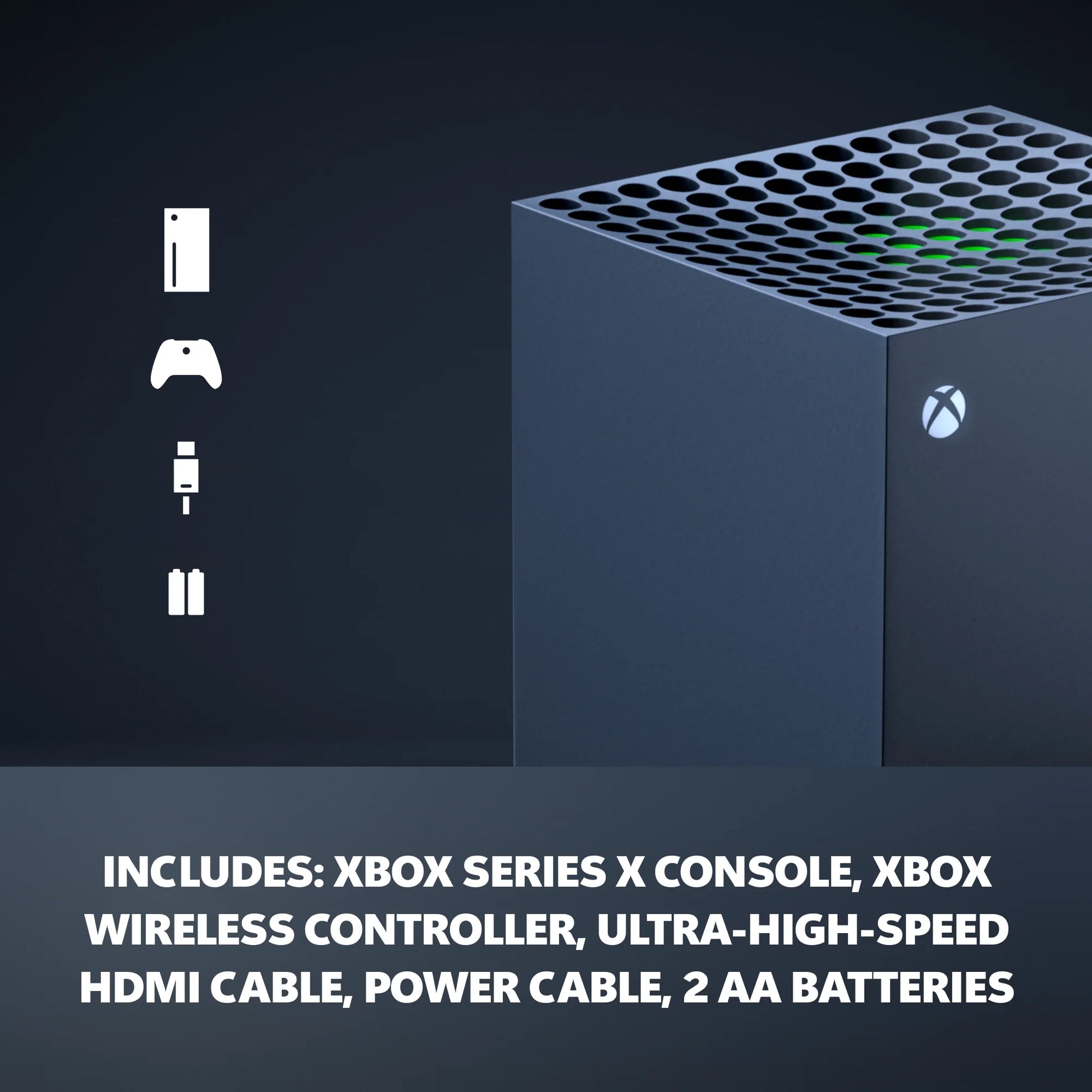 Series X - Gaming Console - 1TB SSD - Includes  Wireless Controller - 4K Gaming - 120FPS - Carbon Black