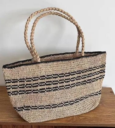 Raffia Anti-Raffia Shoulder Bag for Women