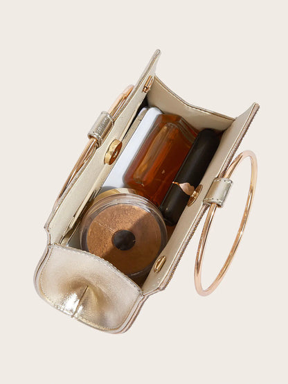 Luxury Pearl Rhinestone Clutch Bag for Women